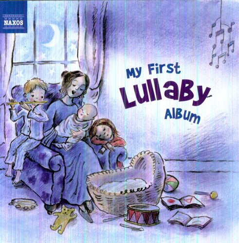 the album cover for Brahms/Schumann/Faure/Elgar/Debussy/Tchaikovsky/Me - My First Lullaby Album