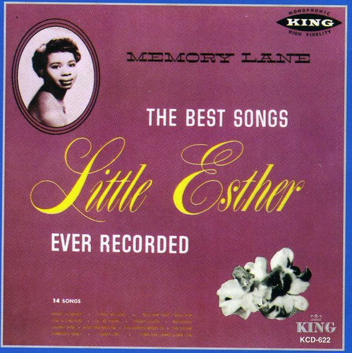 the album cover for Little Esther - Memory Lane: Her Best Songs Ever