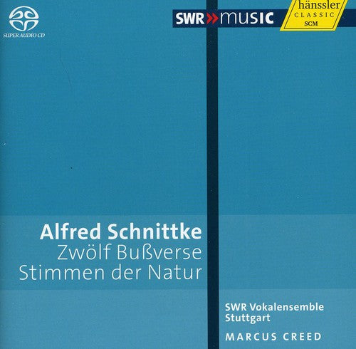 the album cover for Strauss/Nono/Wagner/Mahler - Bussverse & Stimmen Der Natur