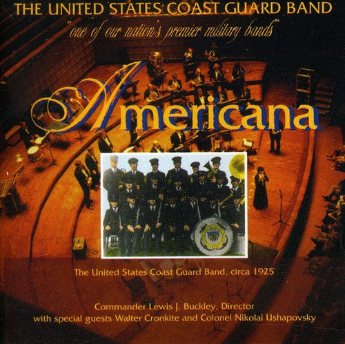 the album cover for Us Coast Guard Band - Americana
