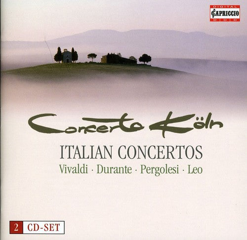 the album cover for Werner Erhardt - Italian Concertos