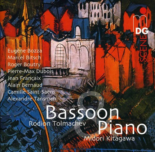 the album cover for Tolmachev / Kitagawa / Saint-Saens / Tansman - Bassoon & Piano