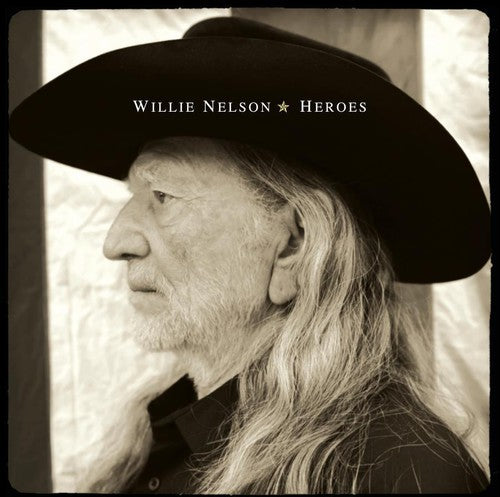 the album cover for Willie Nelson - Heroes