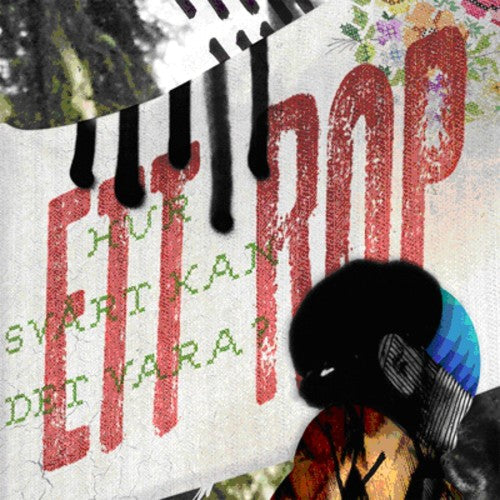 the album cover for Ett Rop Pa Hjalp - Hur Svart Kan Det Vara