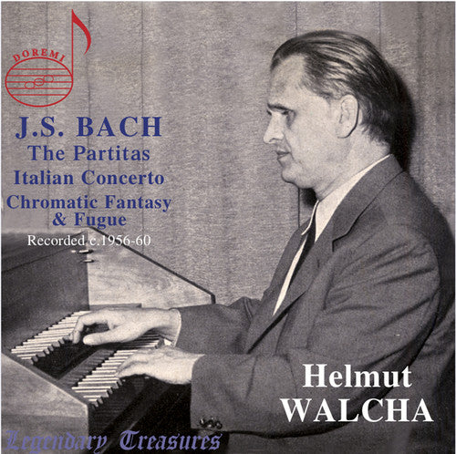 the album cover for Helmut Walcha - Six Partitas
