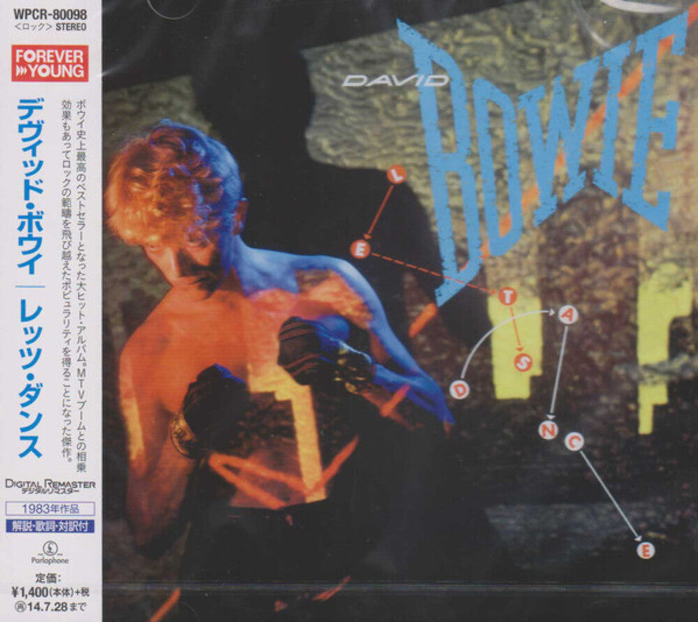 the album cover for David Bowie - Let's Dance (Jpn) [Remastered]