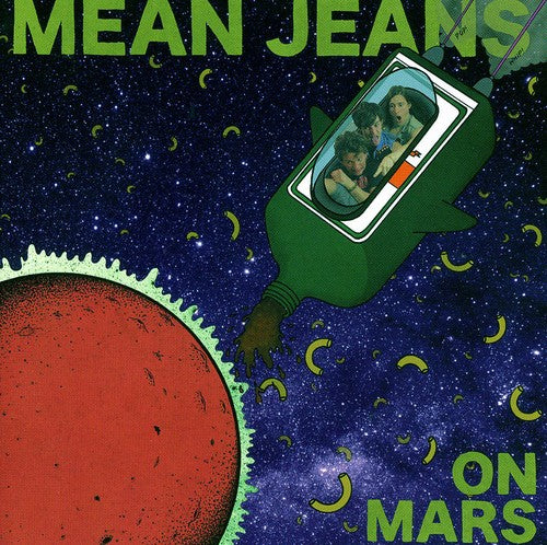 the album cover for Mean Jeans - On Mars