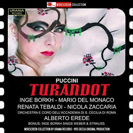 the album cover for Puccini / Tebaldi / Erede - Turandot