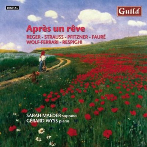 the album cover for Sarah Maeder - Apres Un Reve