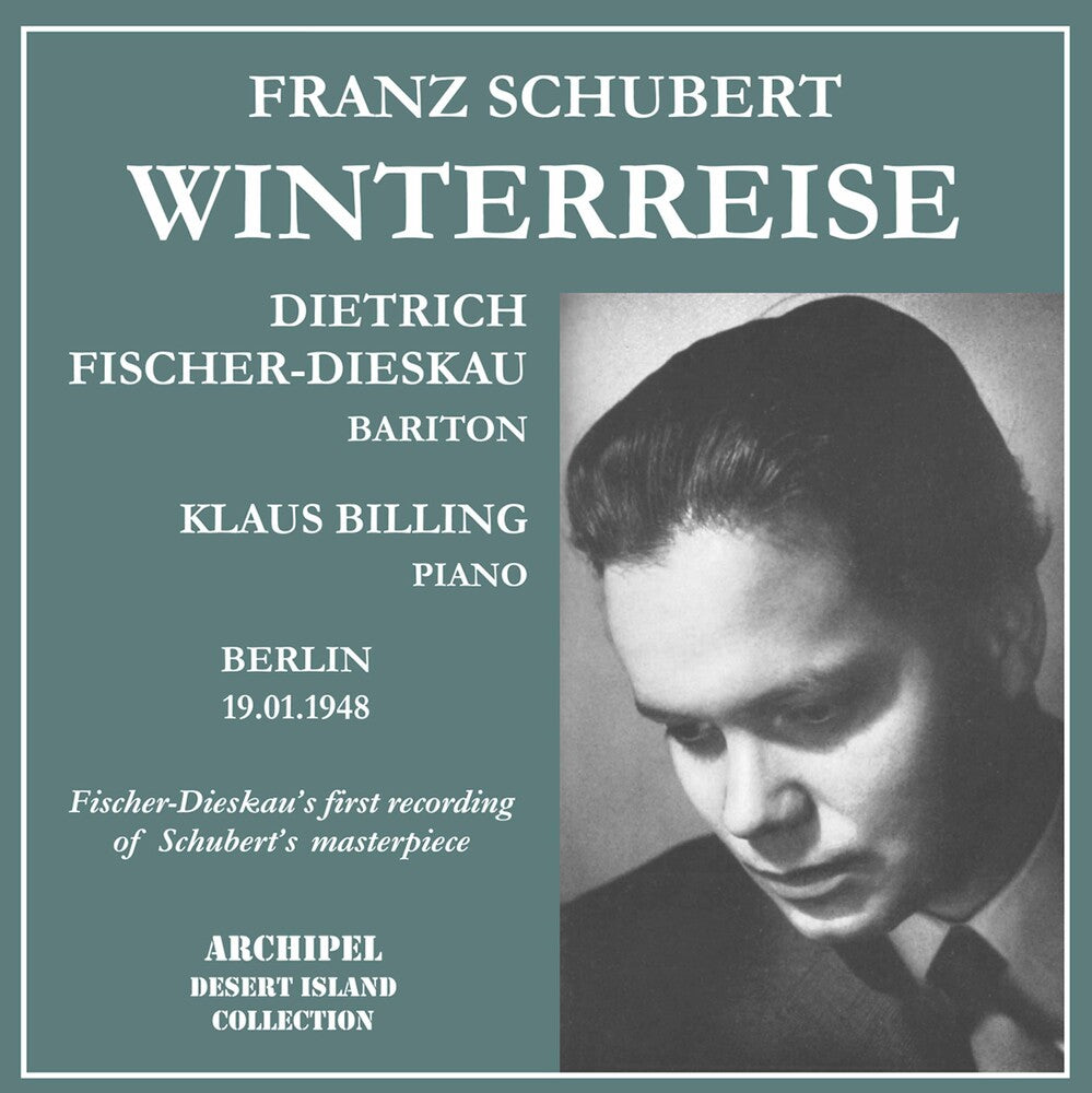 the album cover for Schubert / Dieskau - Winterreise