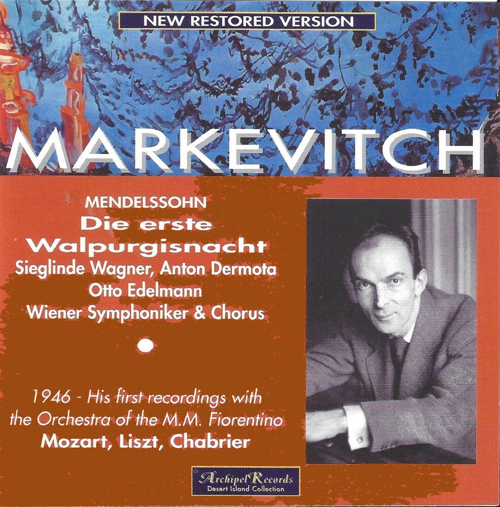 the album cover for Mendelssohn / S Wagner / Dermota / Markevitch - Die Erste Walpurgisnacht: Midsummer Night's Dream