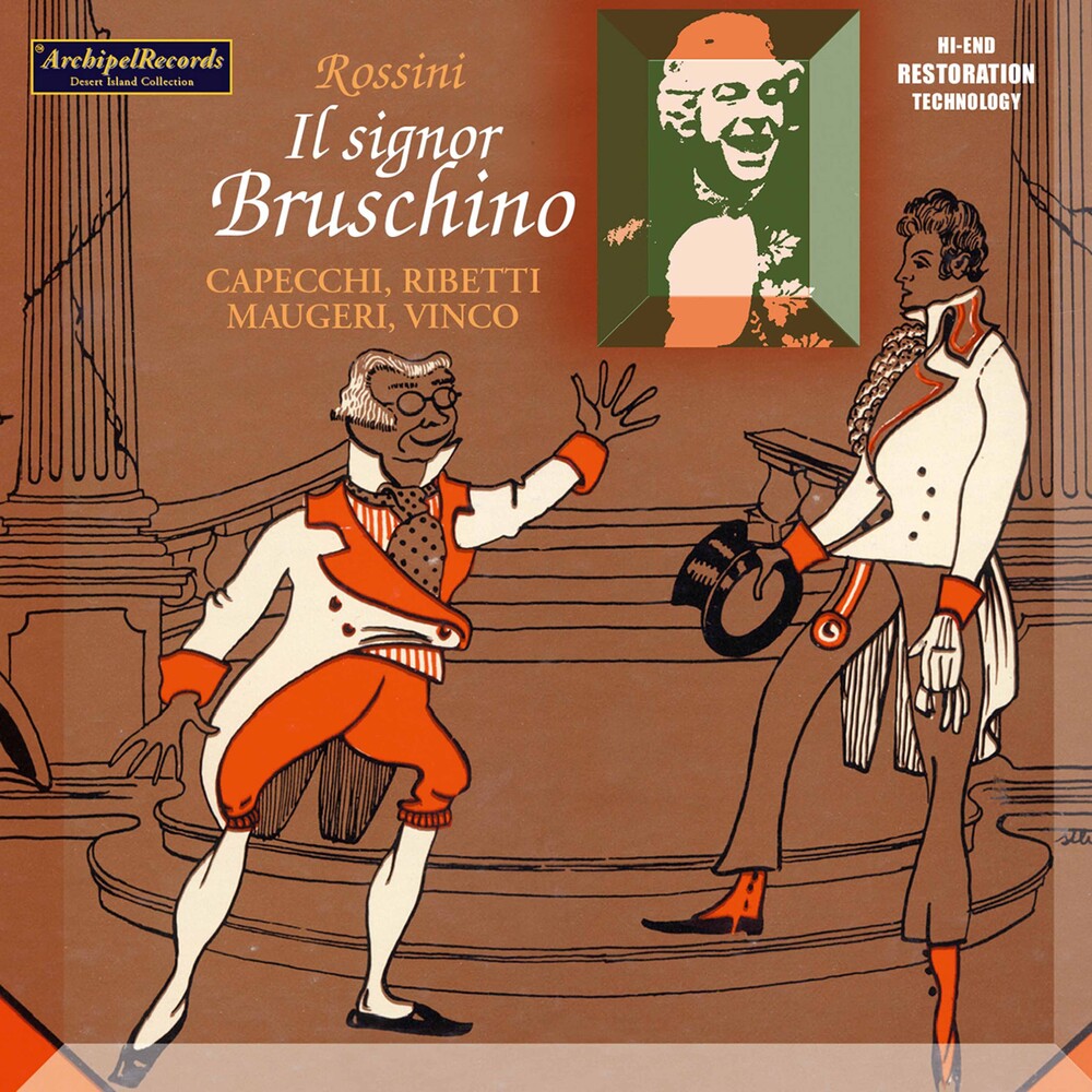 the album cover for Ennio Gerelli - Il Signor Bruschino