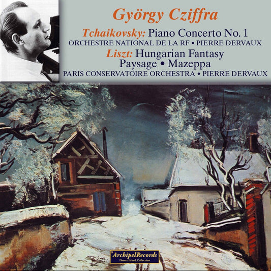 the album cover for Orchestre National de la Radiodiffusion FranÃ§aise - Piano Concerto / Hungarian Fantasy for Piano &