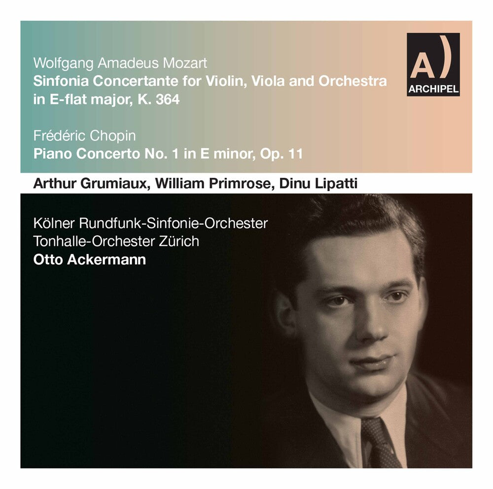the album cover for Kölner Rundfunk-Sinfonie-Orchester - Sinfonia Concertante for Violin & Viola