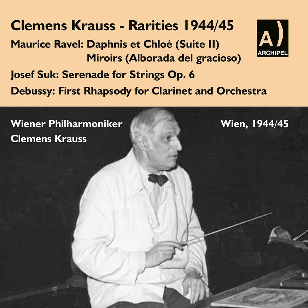 the album cover for Wiener Philharmoniker - Rarities 1944/45