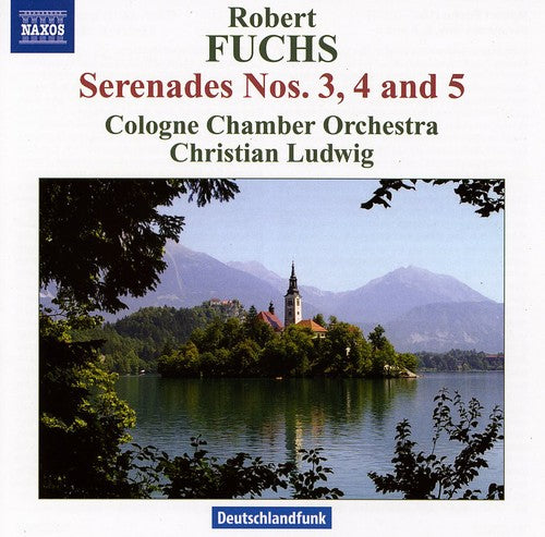 the album cover for Christian Ludwig - Serenade Nos. 3 & 4 & 5: For String Orchestra