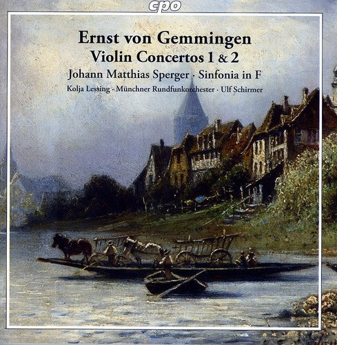 the album cover for Munich Radio Orchestra - Violin Concertos 1 & 2