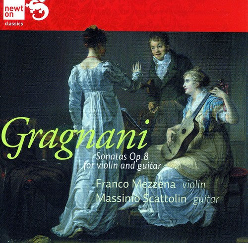 the album cover for Franco Mezzena - Sonatas for Guitar & Violin