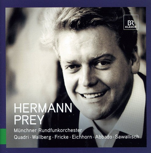 the album cover for HERMANN PREY - Great Singers Live
