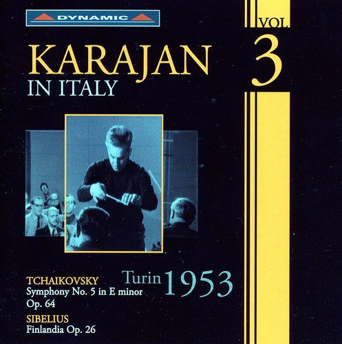 the album cover for Herbert von Karajan - Karajan in Italy 3