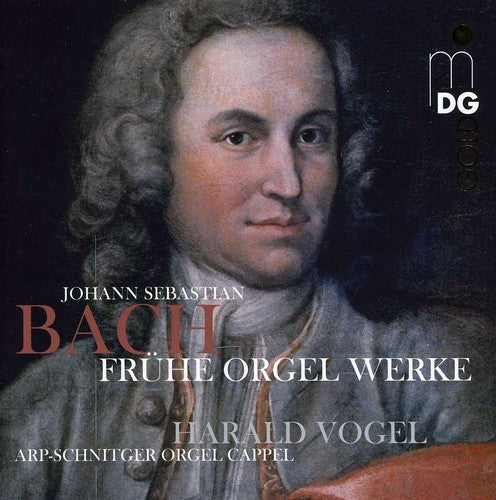 the album cover for Bach / Vogel - Early Organ Works