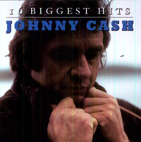 the album cover for Johnny Cash - 16 Biggest Hits
