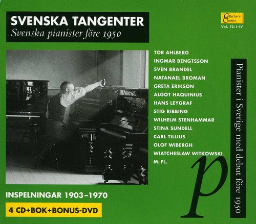 the album cover for Tangenter / Ahlberg / Bengtsson / Brandel / Broman - Swedist Pianists