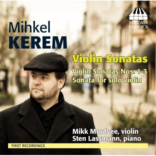 the album cover for Mikk Murdvee - Violin Sonatas Nos. 1-3