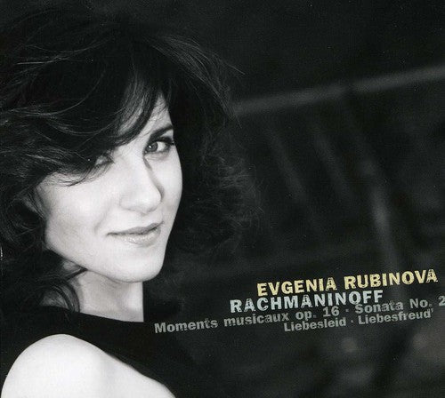 the album cover for Evgenia Rubinova - Sonata No. 2 & Moment Musicaux Op. 16 [Digipak]