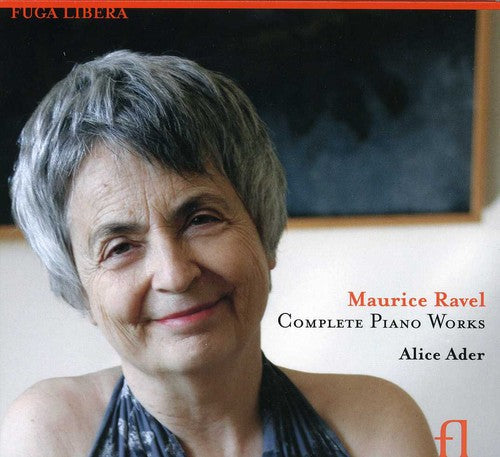 the album cover for Alice Ader - Complete Piano Works [Digipak]