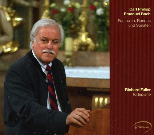 the album cover for Richard Fuller - Fantasies Rondos Und Sonaten [Digipak]