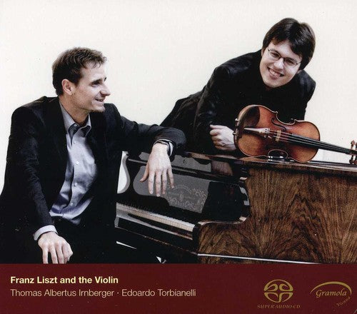 the album cover for Edoardo Torbianelli - Liszt & the Violin