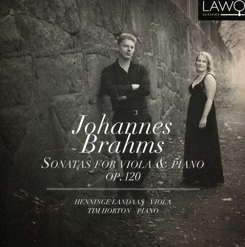 the album cover for Henninge Landaas - Sonatas for Viola & Piano