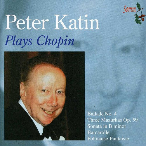 the album cover for PETER KATIN - Piano Works