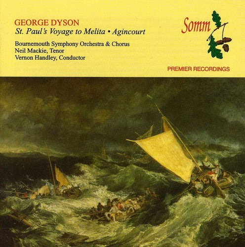 the album cover for Bournemouth Symphony Chorus - St Paul's Voyage to Melita / Nocturne / Agincourt