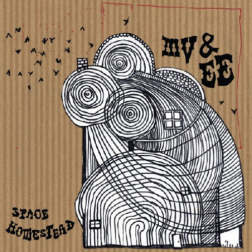 the album cover for MV & EE - Space Homestead
