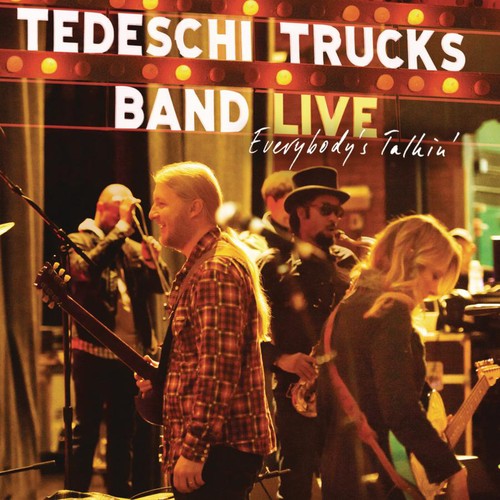 the album cover for Tedeschi Trucks Band - Everybody's Talking: Live