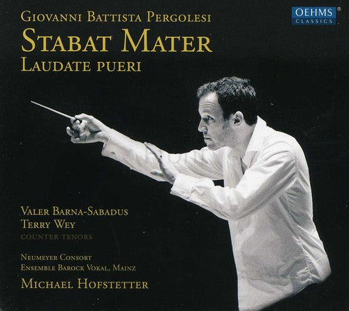 the album cover for Michael Hofstetter - Stabat Mater & Laudate Pueri