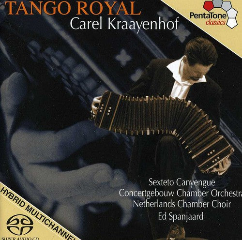 the album cover for Carel Kraayenhof - Tango Royal