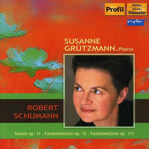 the album cover for Susanne Grutzmann - Sonate Op. 11