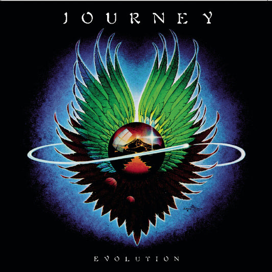 the album cover for Journey - Evolution