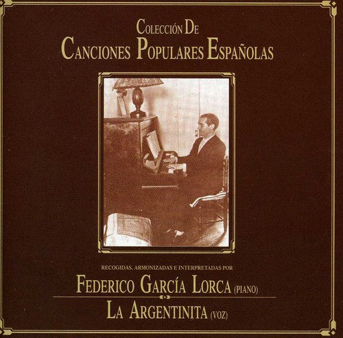 the album cover for Federico Lorca Garcia - Spanish Popular Songs