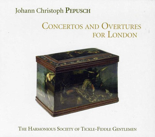 the album cover for Robert Rawson - Concertos & Overtures For London [Digipak]