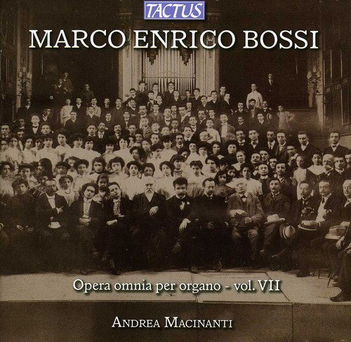 the album cover for Andrea Macinanti - Complete Organ Works 7