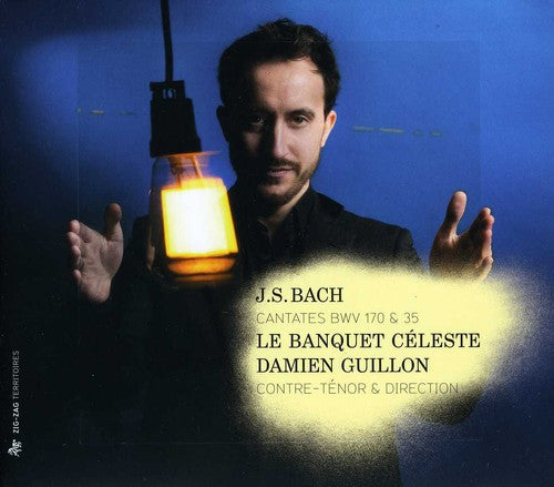 the album cover for Damien Guillon - Cantatas [Digipak]