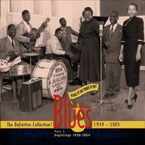 the album cover for Electric Blues - Vol. 1-Electric Blues 1939-54 (English) [Import]