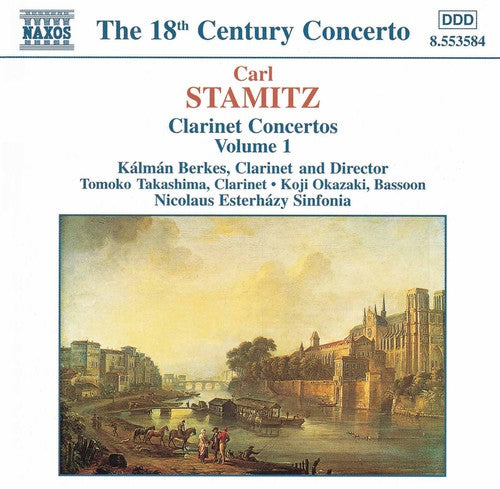 the album cover for F. KROMMER - Clarinet Concertos 1