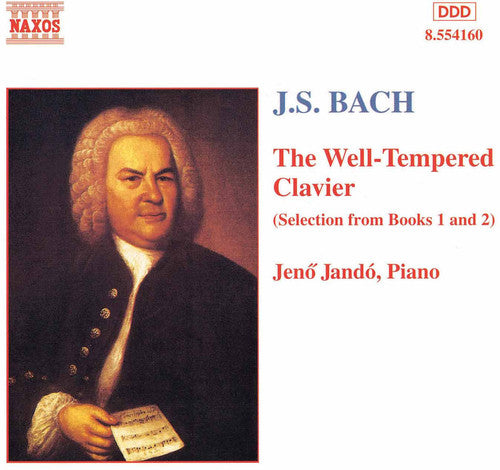the album cover for JenÅ‘ JandÃ³ - Well-Tempered Clavier (Selection)