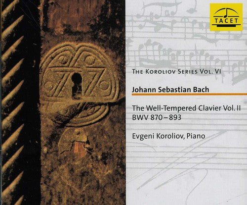 the album cover for J Bach S / Koroliov - Koroliov Series 6