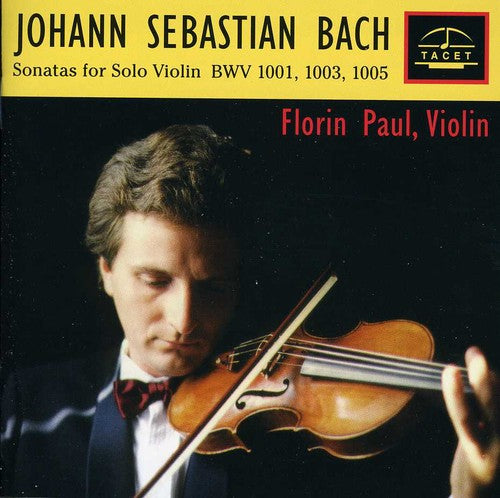 the album cover for J Bach S / Paul - Bach Sonatas for Solo Violin BWV 1001 & 1003